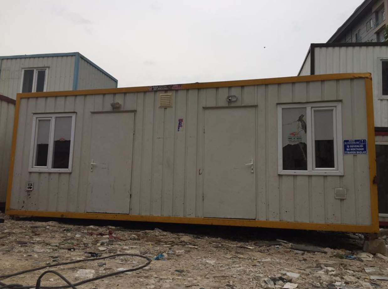 HEMEN TESLİM 3X7 ŞANTİYE OFİS KONTEYNERİ.