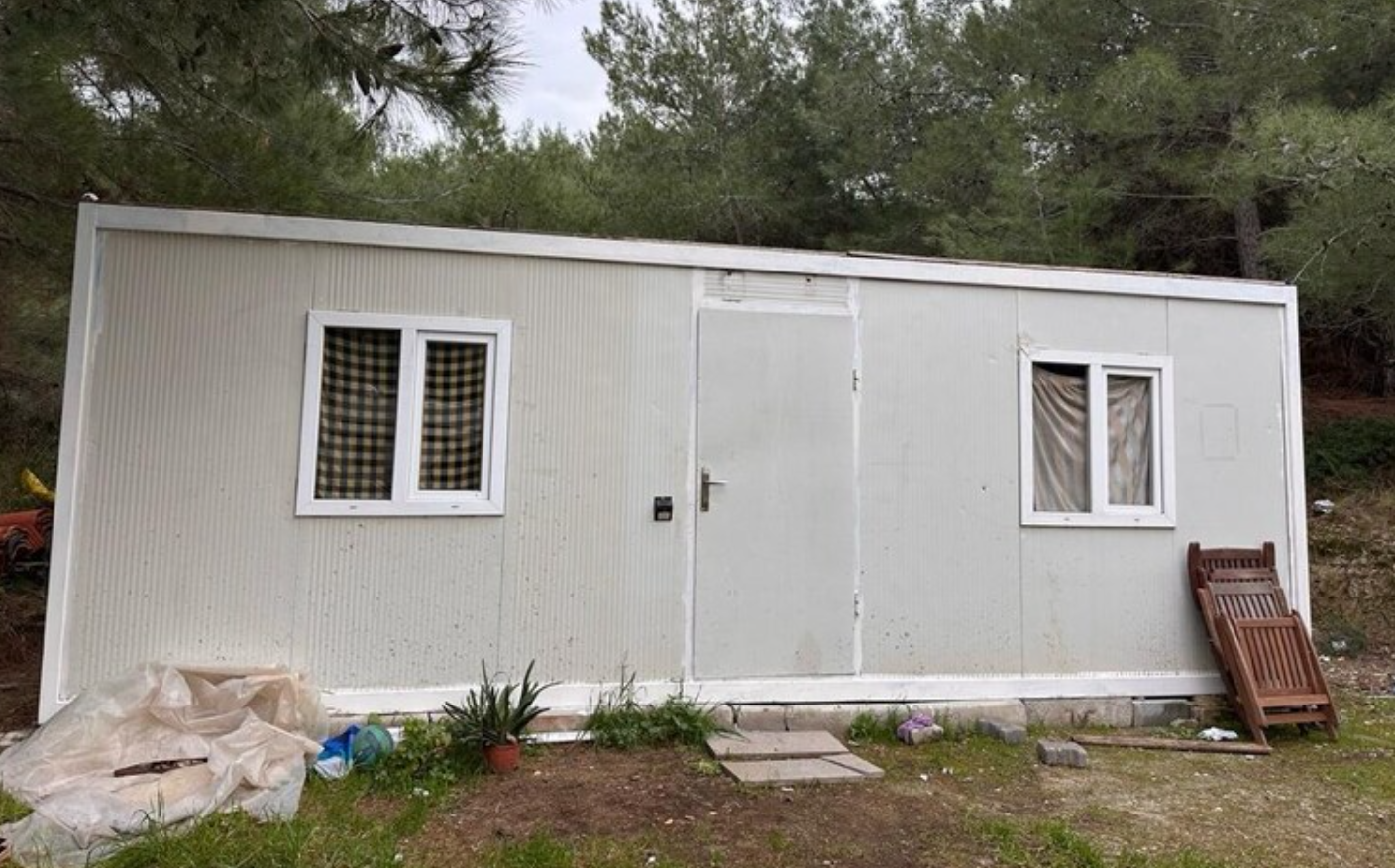 Ucuz iki odalı işçi konteyner