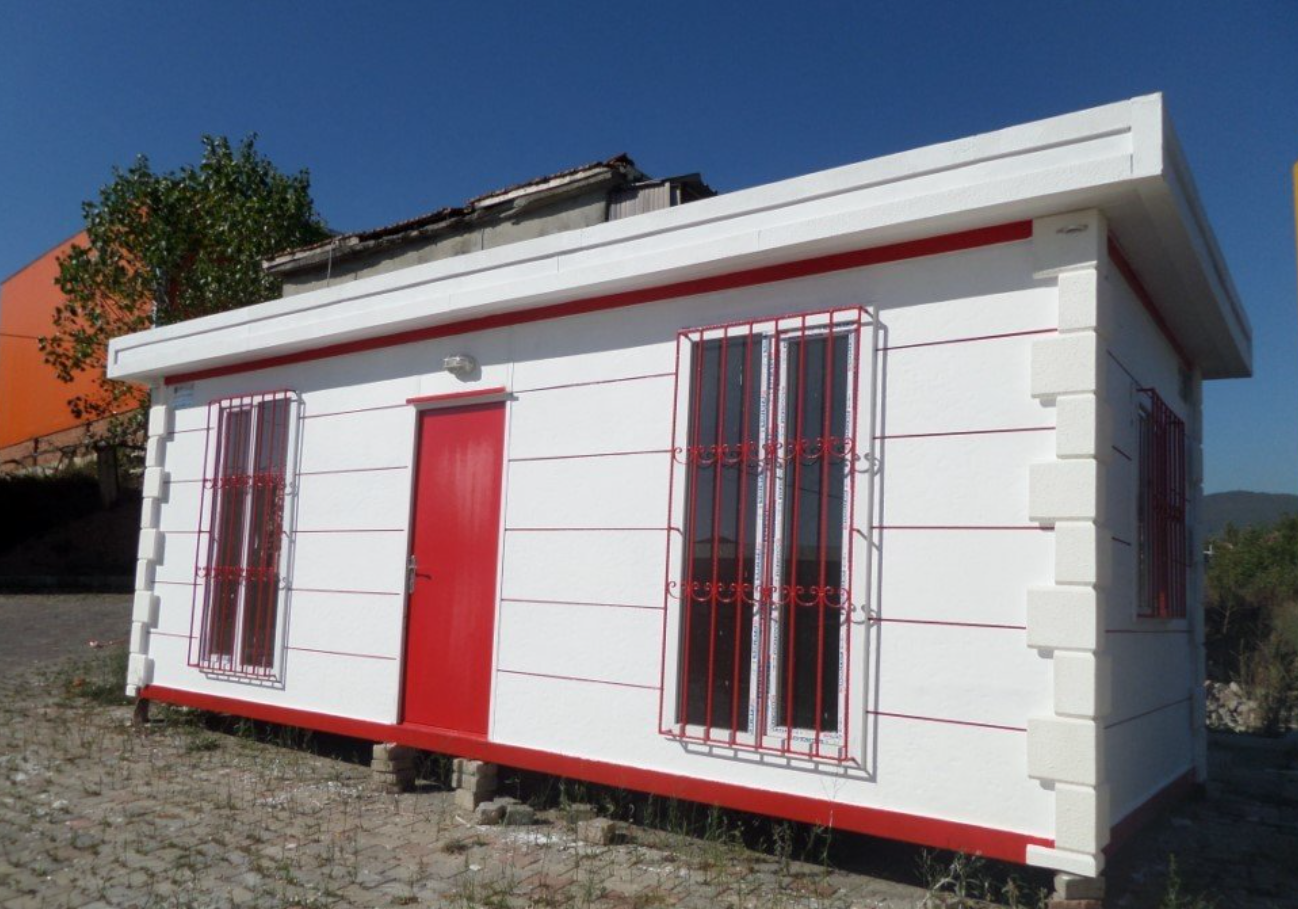 ikinci el konteyner prefabrik odalı tuvaletli