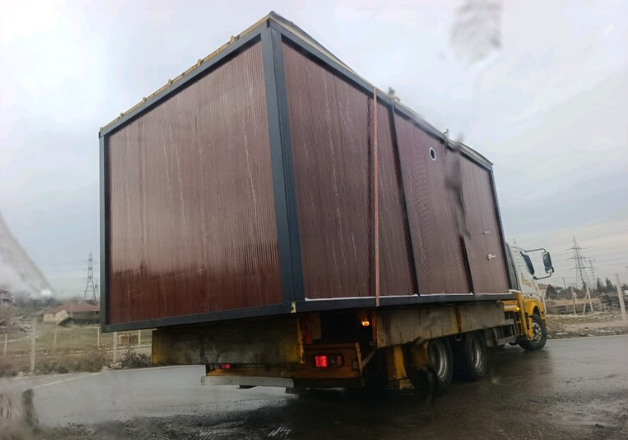 sıfır gibi 2 odalı konteynır