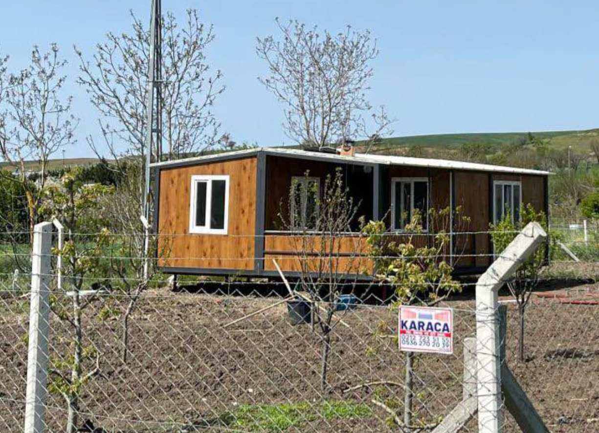 verandalı prefabrik spot konteyner